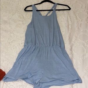 Light blue romper